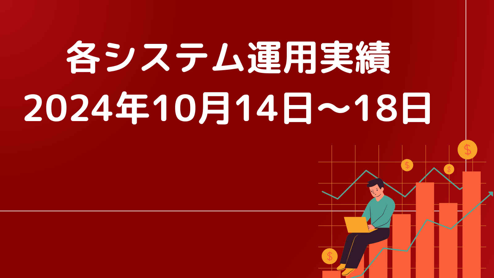 フェニックスEA運用実績【2024年10月14日～18日】