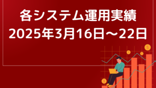 おすすめEA 自動売買実績【2025年3月16日~22日】